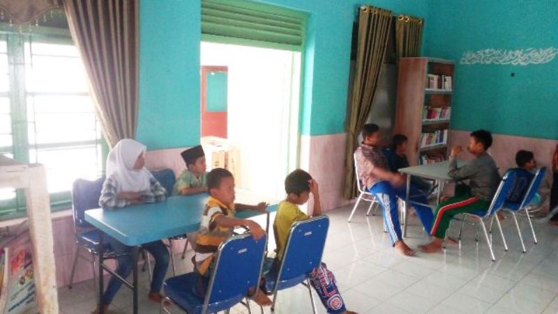 Pertamina Bantu Kelengkapan Perpustakaan Rumah Singgah Al Baroqah